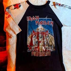 Real vintage Iron Maiden 1984/85 Powerslave shirt